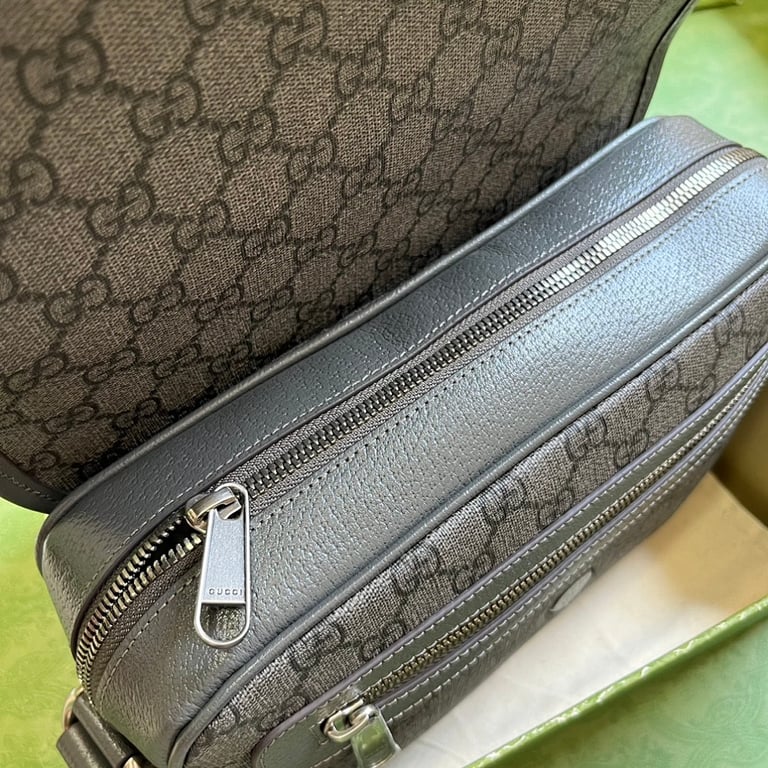 Gucci Ophidia GG Supreme Shoulder Bag Grey - 4