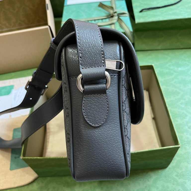 Gucci Ophidia GG Supreme Shoulder Bag Grey - 7