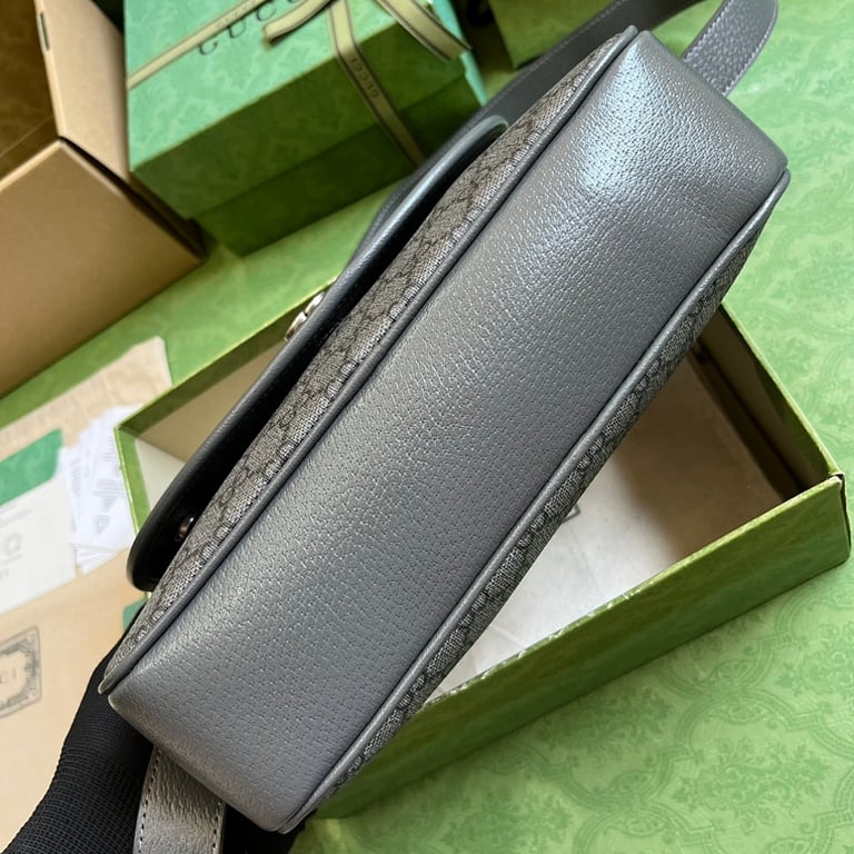 Gucci Ophidia GG Supreme Shoulder Bag Grey - 8