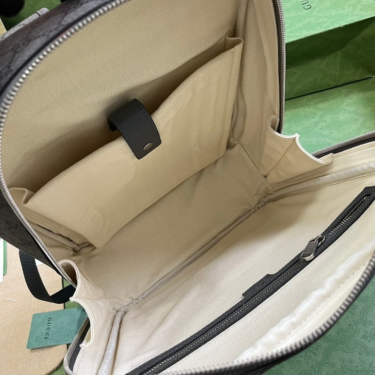 Gucci Ophidia GG Supreme Backpack Grey - 3