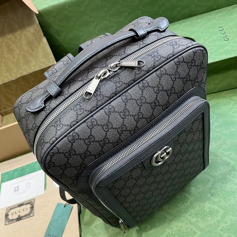 Gucci Ophidia GG Supreme Backpack Grey - 5