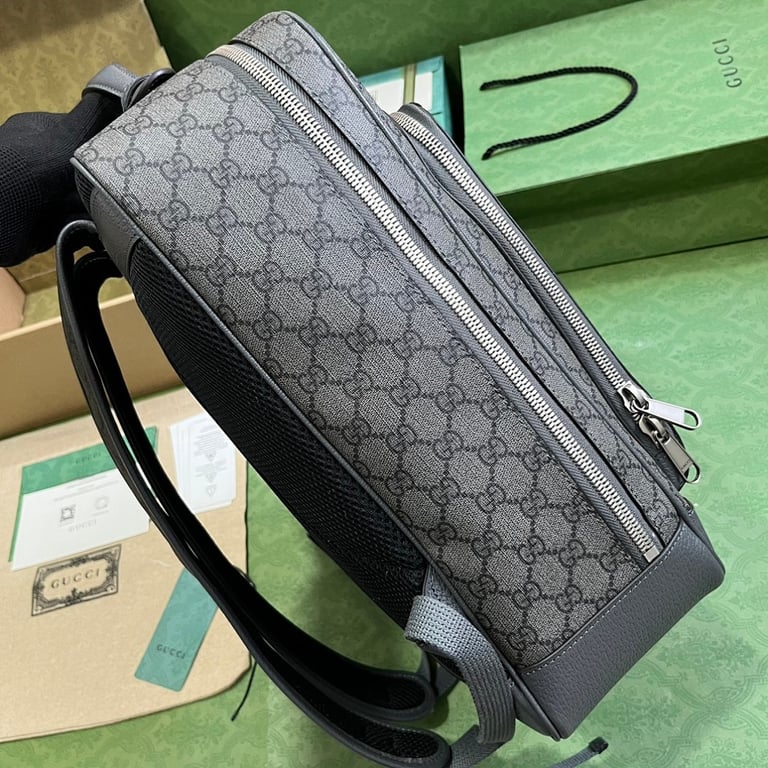 Gucci Ophidia GG Supreme Backpack Grey - 7