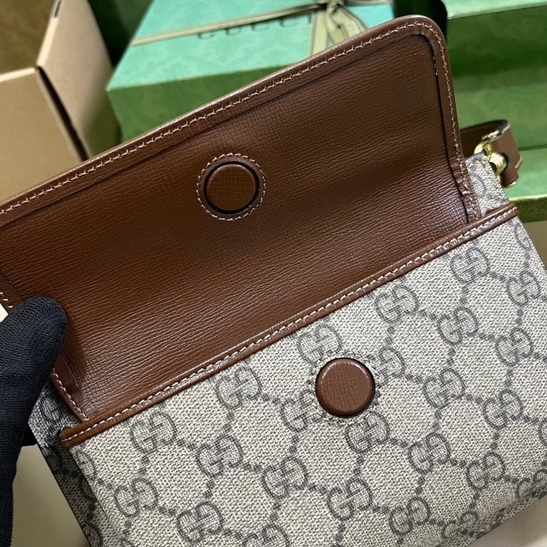 Gucci Interlocking G GG Supreme Belt Bag 746300 - 4