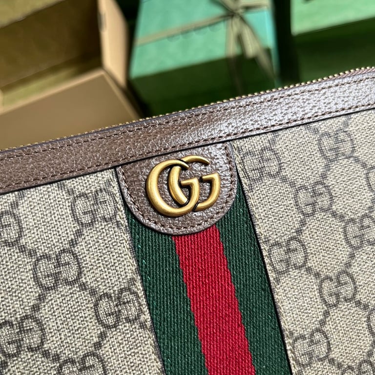 Gucci Ophidia GG Supreme Travel Wallet - 6