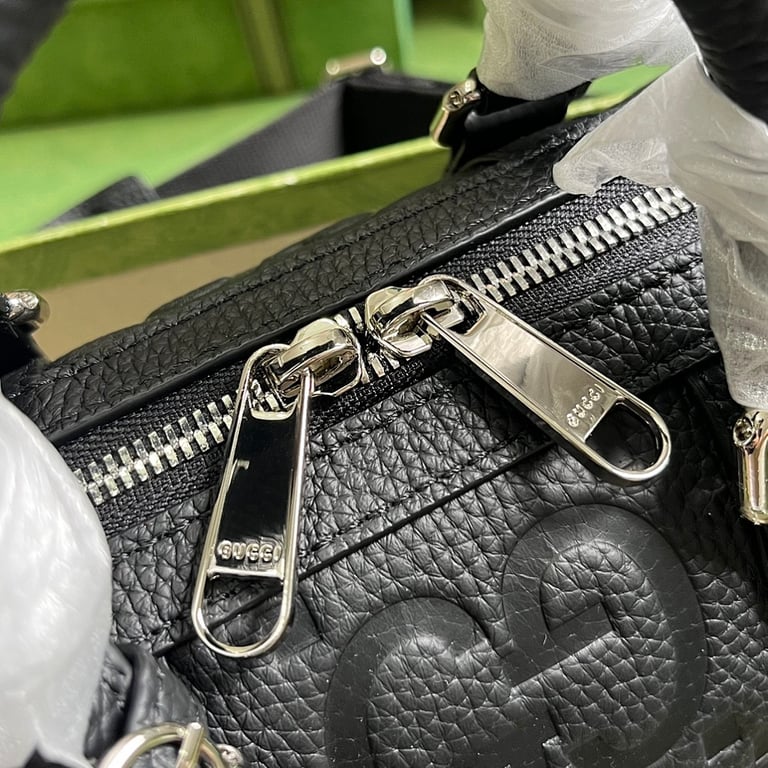 Gucci Jumbo GG Mini Duffle Bag Black - 5