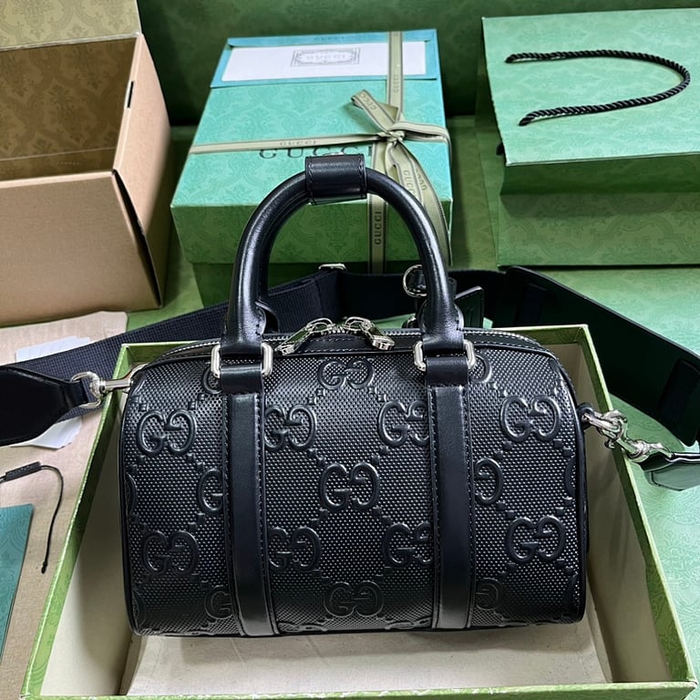 Gucci Super Double G Mini Travel Bag Black - 9