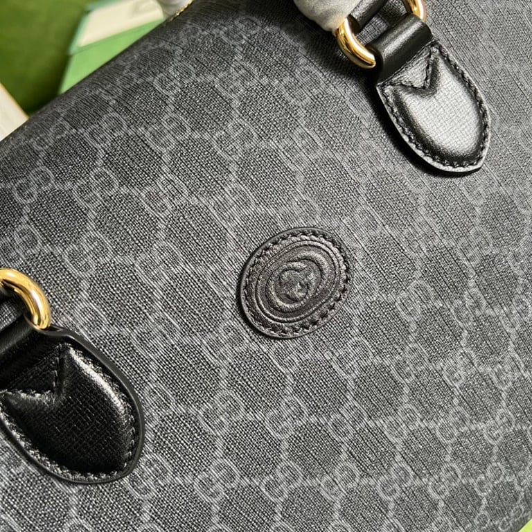 Gucci GG Supreme Interlocking G Travel Bag - 6