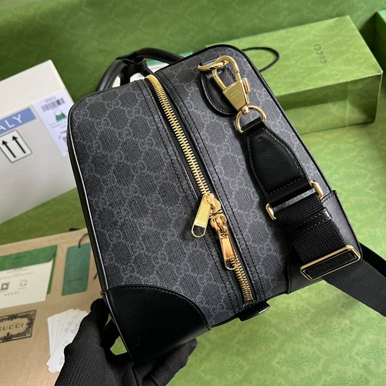 Gucci GG Supreme Interlocking G Travel Bag - 7