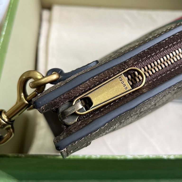Gucci Ophidia GG Supreme Pouch Brown - 5