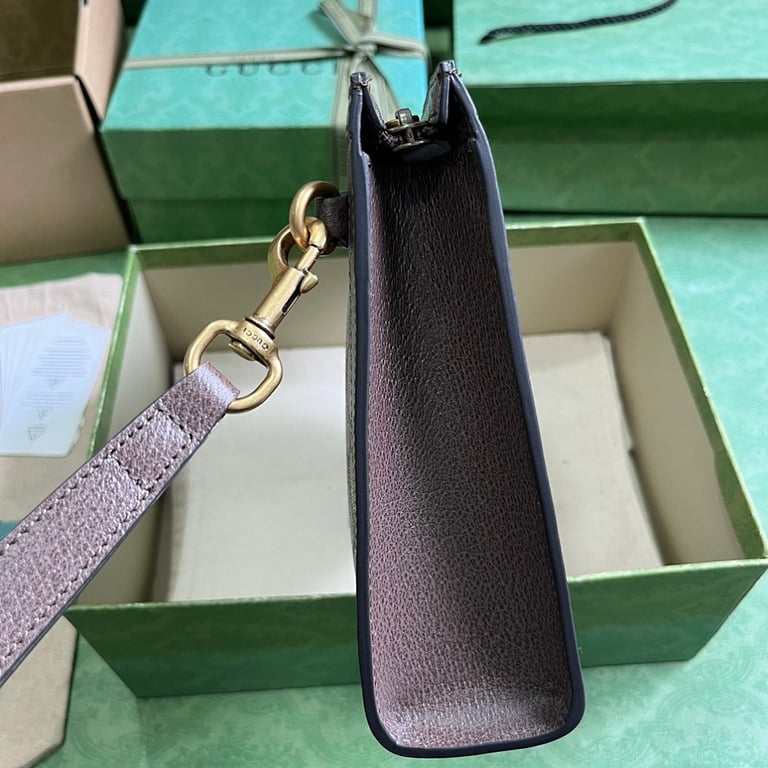 Gucci Ophidia GG Supreme Pouch Brown - 7