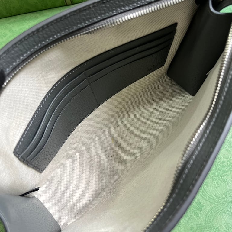Gucci Ophidia GG Supreme Clutch Grey Black - 3