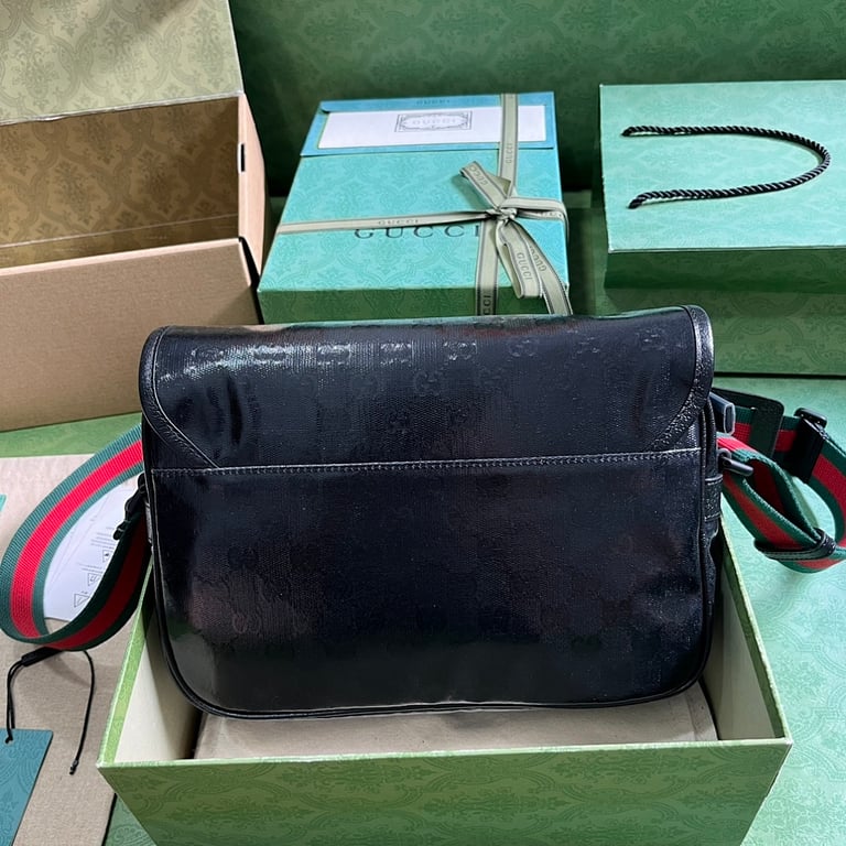 Gucci GG Crystal Canvas Messenger Bag 760123 - 9