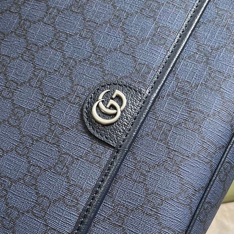 Gucci Ophidia GG Supreme Messenger Bag Blue - 6