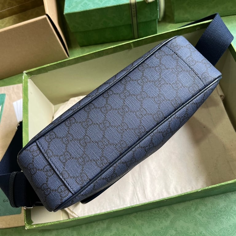 Gucci Ophidia GG Supreme Messenger Bag Blue - 8
