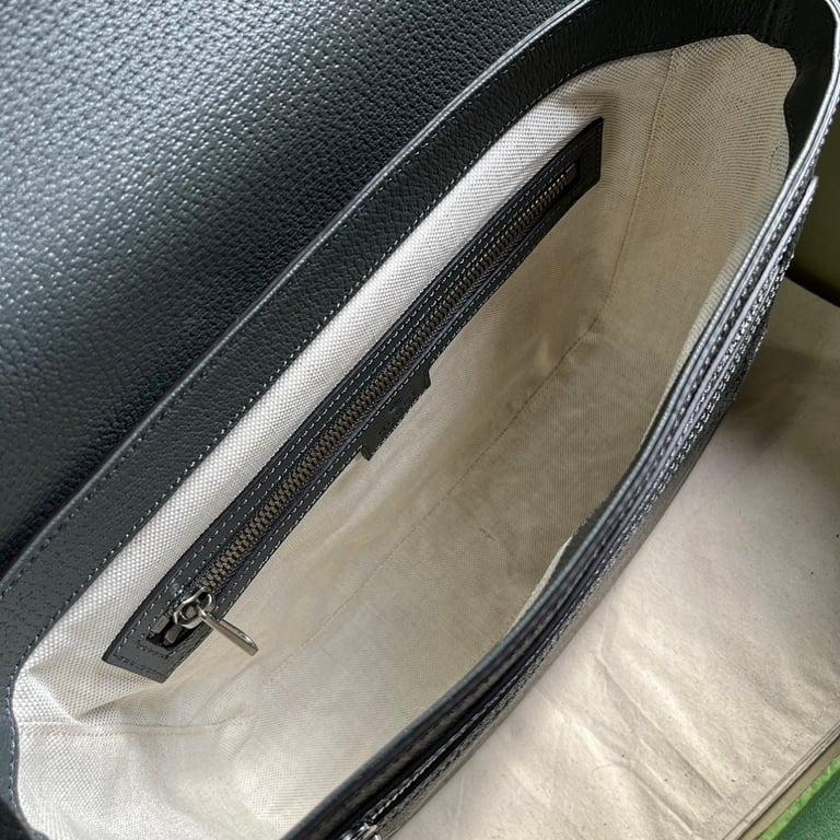 Gucci Ophidia GG Supreme Messenger Bag Grey Black - 3
