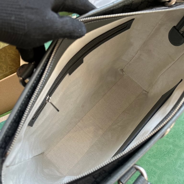Gucci Ophidia Medium Tote GG Supreme Grey - 3