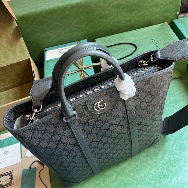 Gucci Ophidia Medium Tote GG Supreme Grey - 5