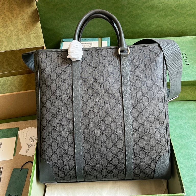 Gucci Ophidia Medium Tote GG Supreme Grey - 9
