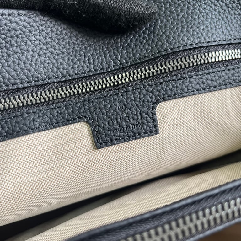 Gucci Jumbo GG Medium Tote Bag Black - 3