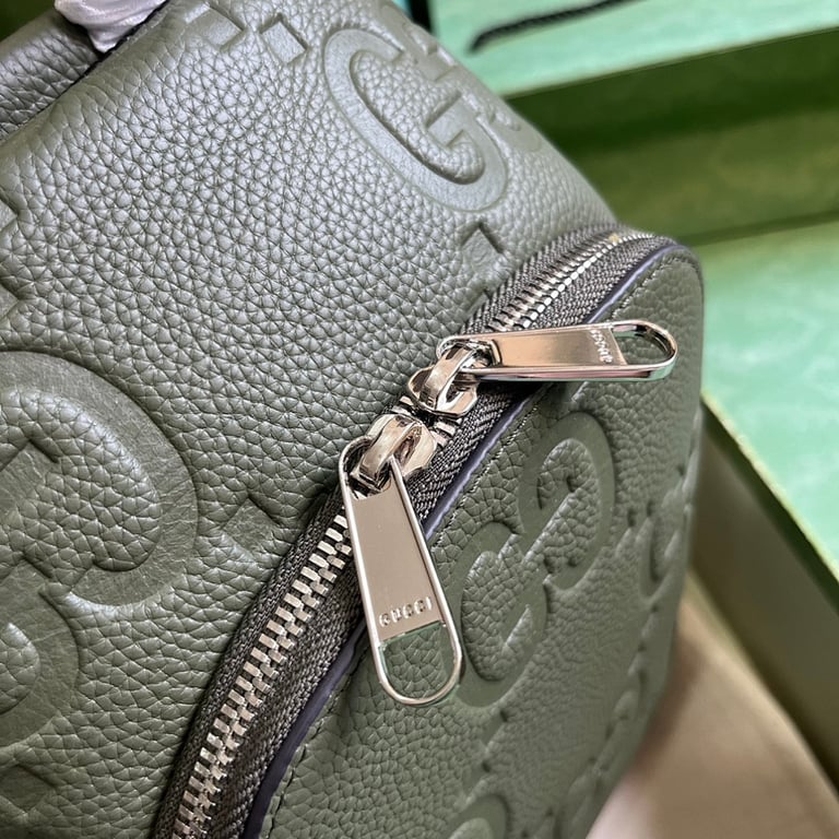 Gucci Super Double G Sling Bag Green - 5