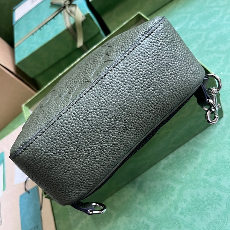 Gucci Super Double G Sling Bag Green - 8