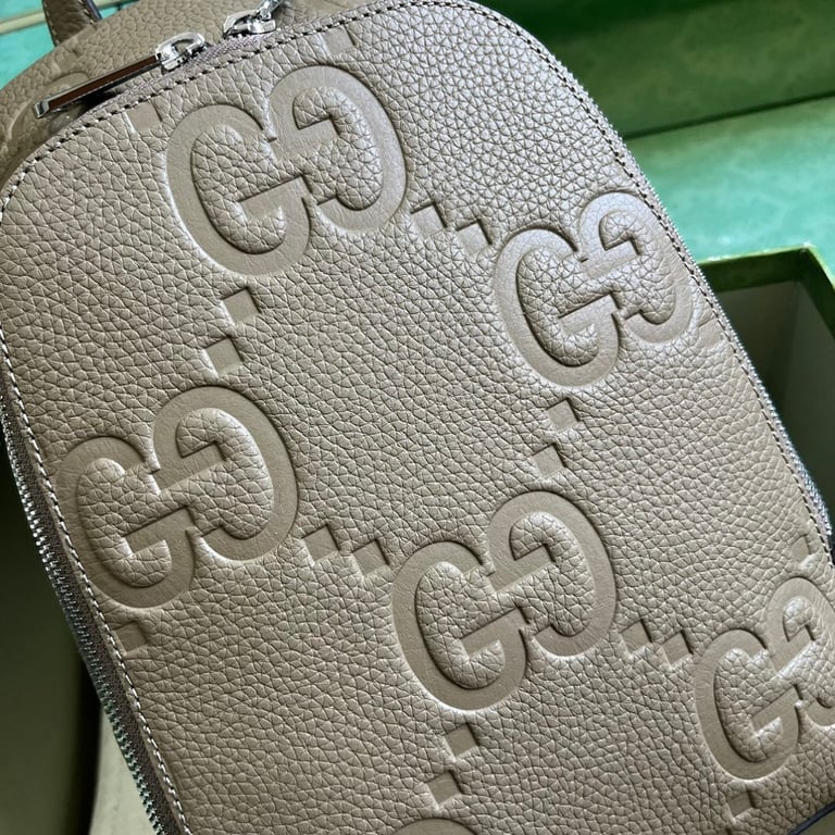 Gucci Jumbo GG Sling Bag Grey - 6