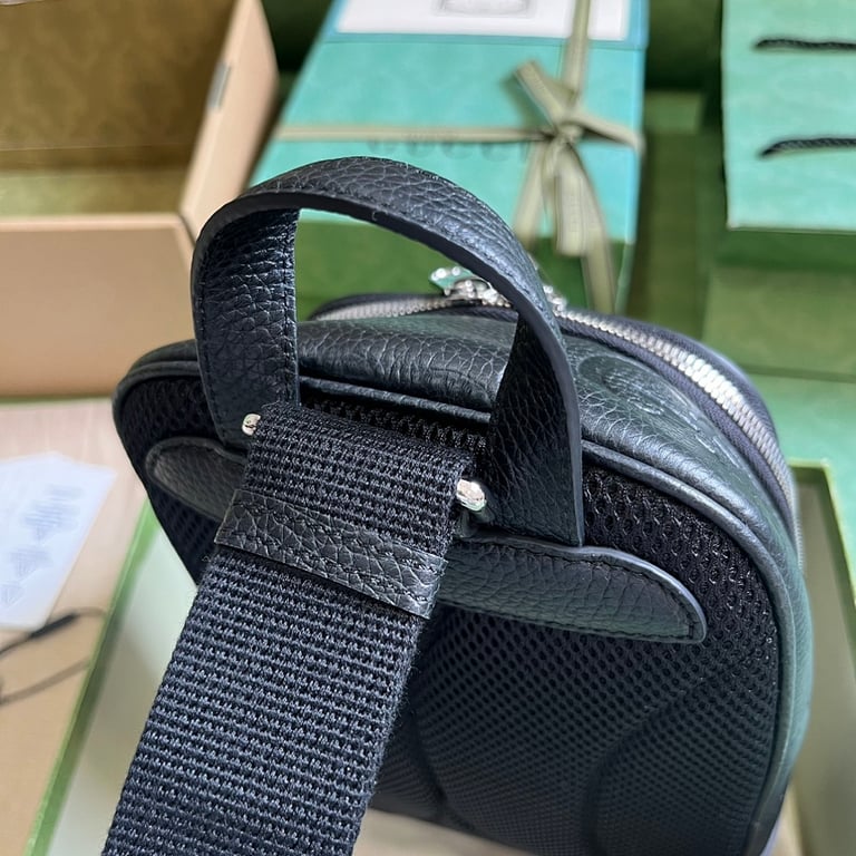 Gucci Super Double G Sling Bag Black 766937 - 4