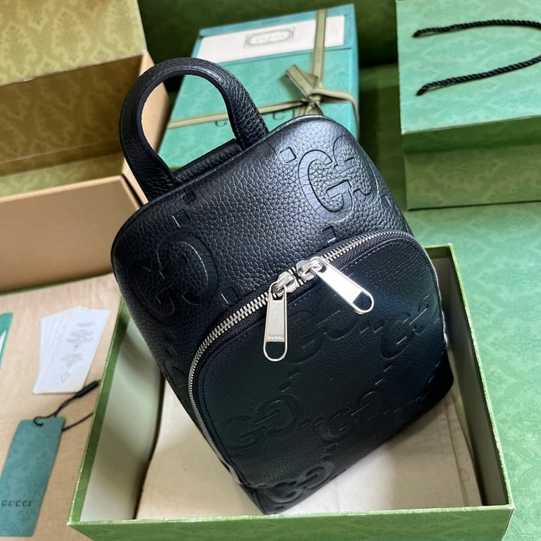 Gucci Super Double G Sling Bag Black 766937 - 5