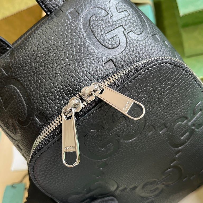 Gucci Super Double G Sling Bag Black 766937 - 6