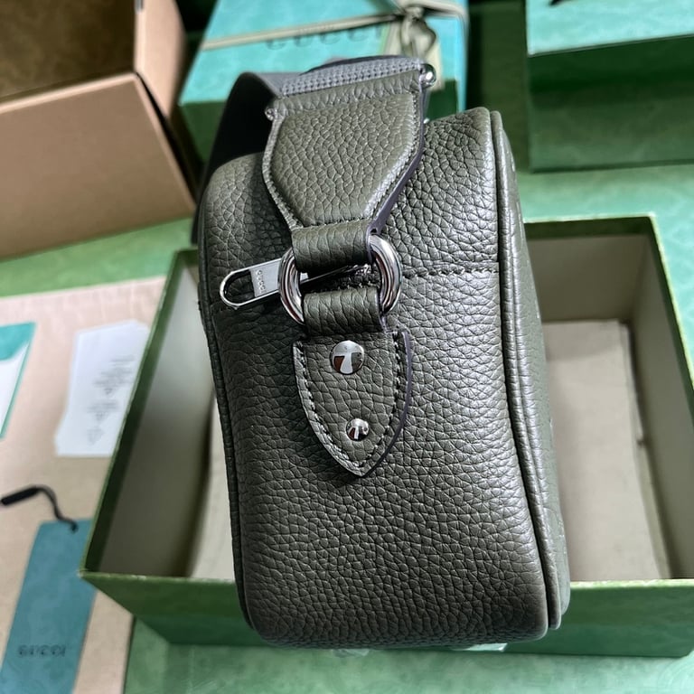Gucci Jumbo GG Messenger Bag Dark Green - 7