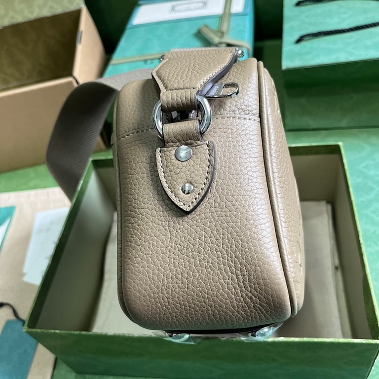 Gucci Jumbo GG Messenger Bag Beige - 7
