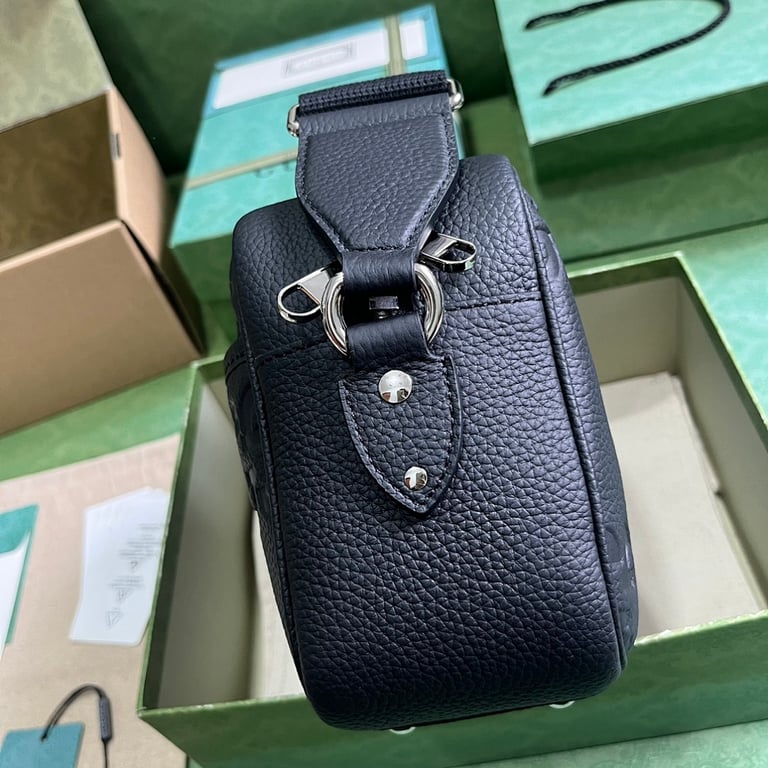 Gucci Jumbo GG Messenger Bag Black - 7