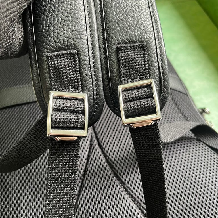 Gucci Jumbo GG Leather Backpack Black - 3