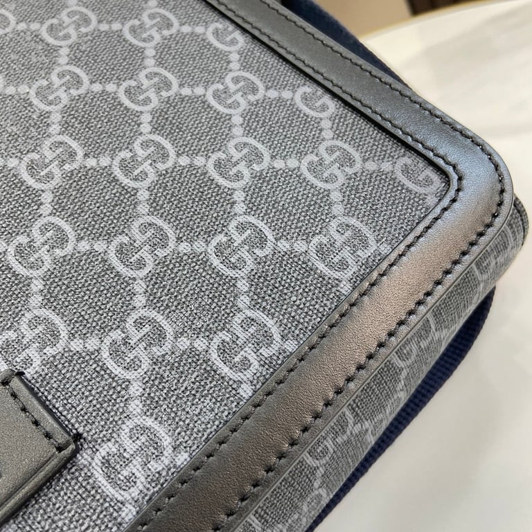 Gucci GG Supreme Messenger Bag Black - 5