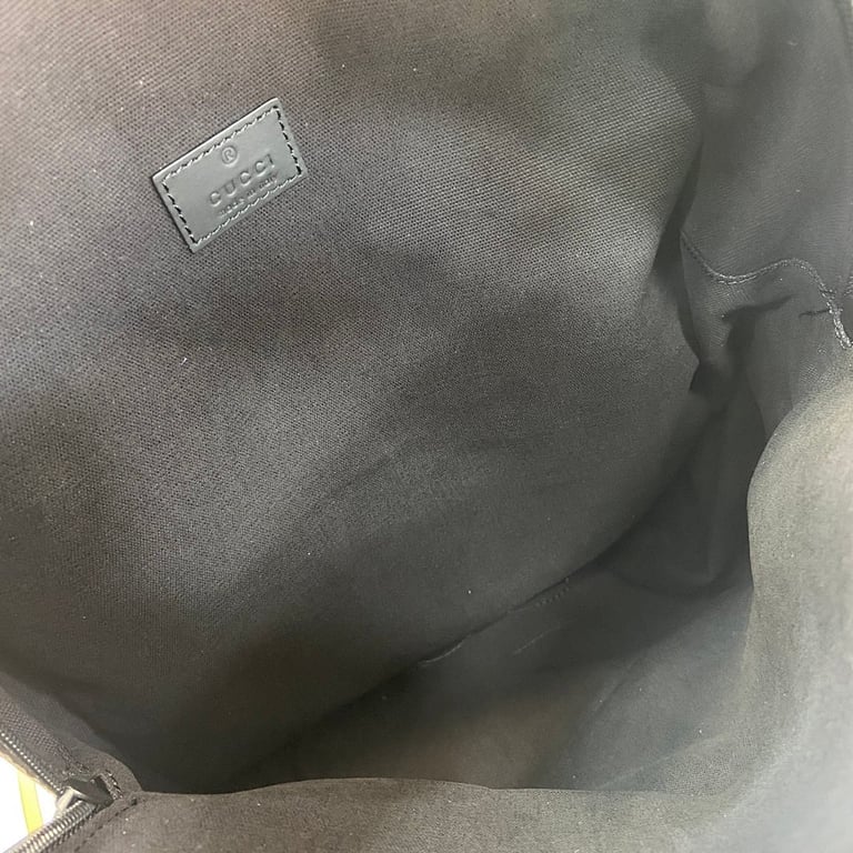 Gucci GG Embossed Backpack Black - 2
