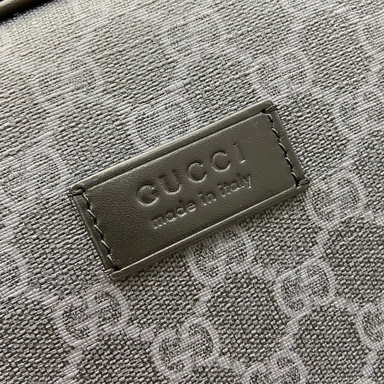 Gucci GG Supreme Backpack Black/Grey - 6