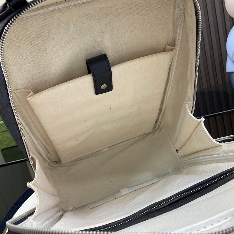 Gucci Ophidia GG Medium Backpack Navy Denim - 3