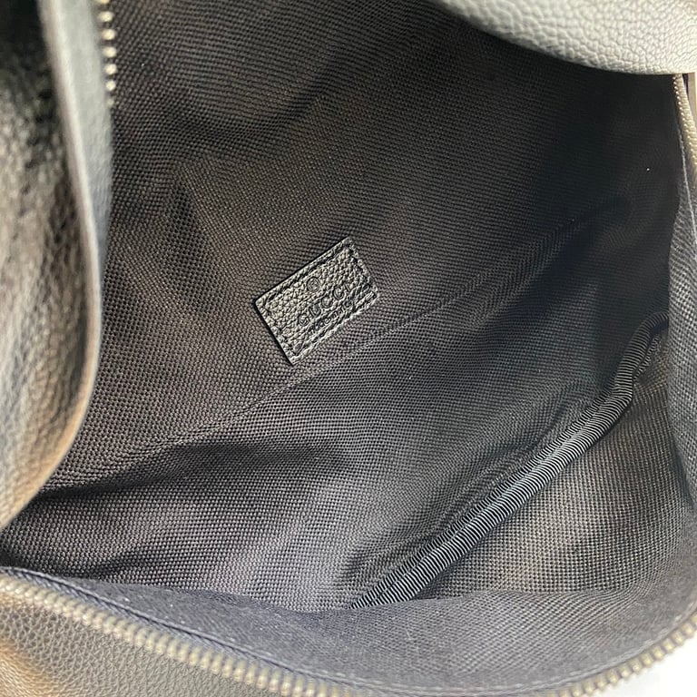 Gucci Logo GG Supreme Belt Bag Black - 3