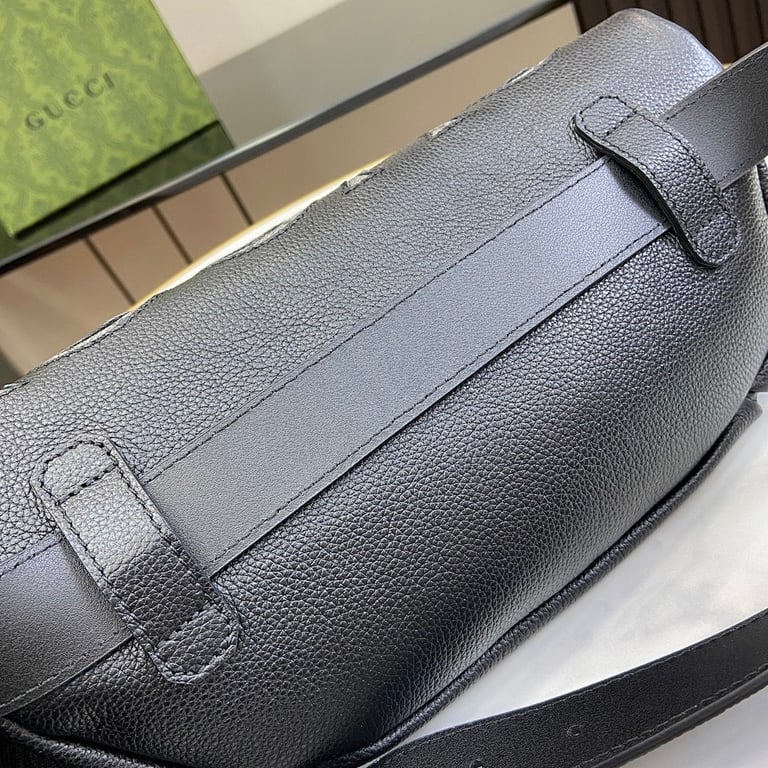 Gucci Logo GG Supreme Belt Bag Black - 5