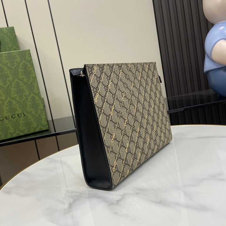 Gucci Horsebit 1955 GG Pouch - 9