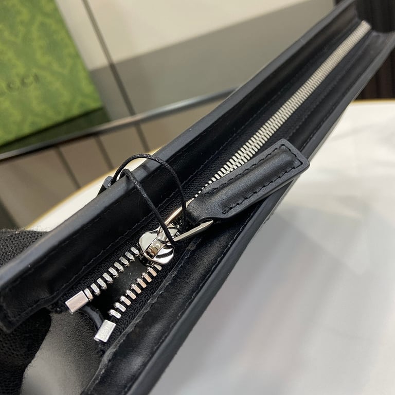 Gucci Ophidia GG Supreme Pouch Grey - 4