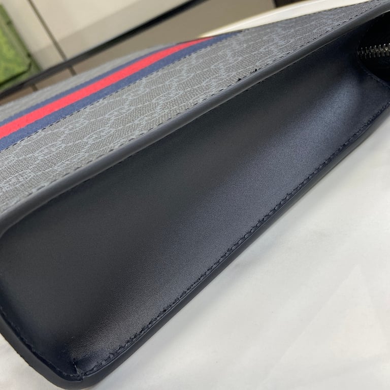 Gucci Ophidia GG Supreme Pouch Grey - 5