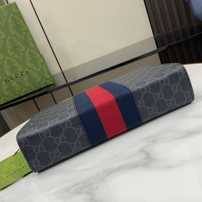 Gucci Ophidia GG Supreme Pouch Grey - 7