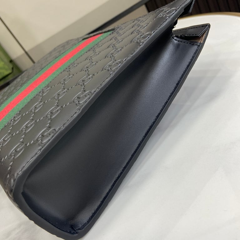 Gucci Ophidia GG Embossed Clutch Black - 5