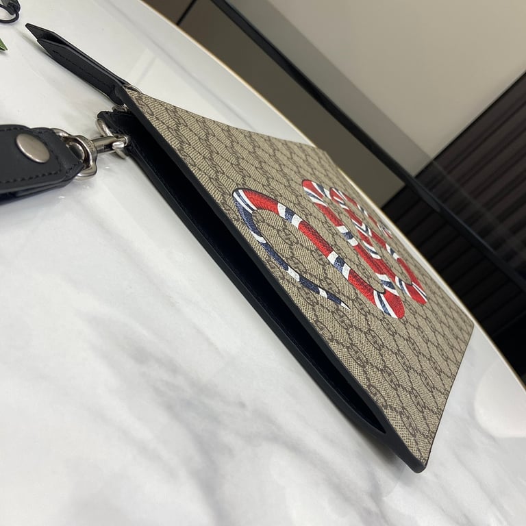 Gucci Ophidia Kingsnake GG Supreme Pouch - 3