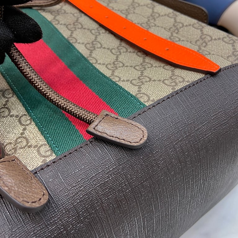 Gucci Ophidia GG Medium Backpack Orange - 4