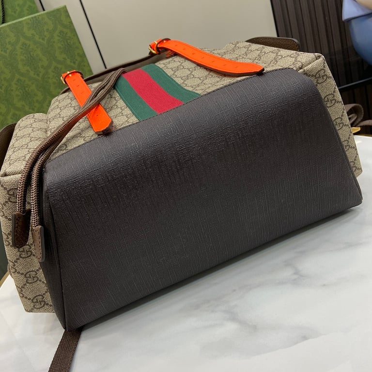Gucci Ophidia GG Medium Backpack Orange - 7