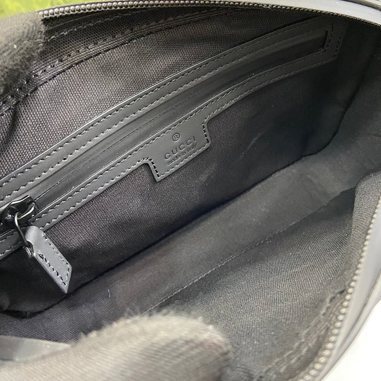 Gucci GG Embossed Belt Bag Black - 3