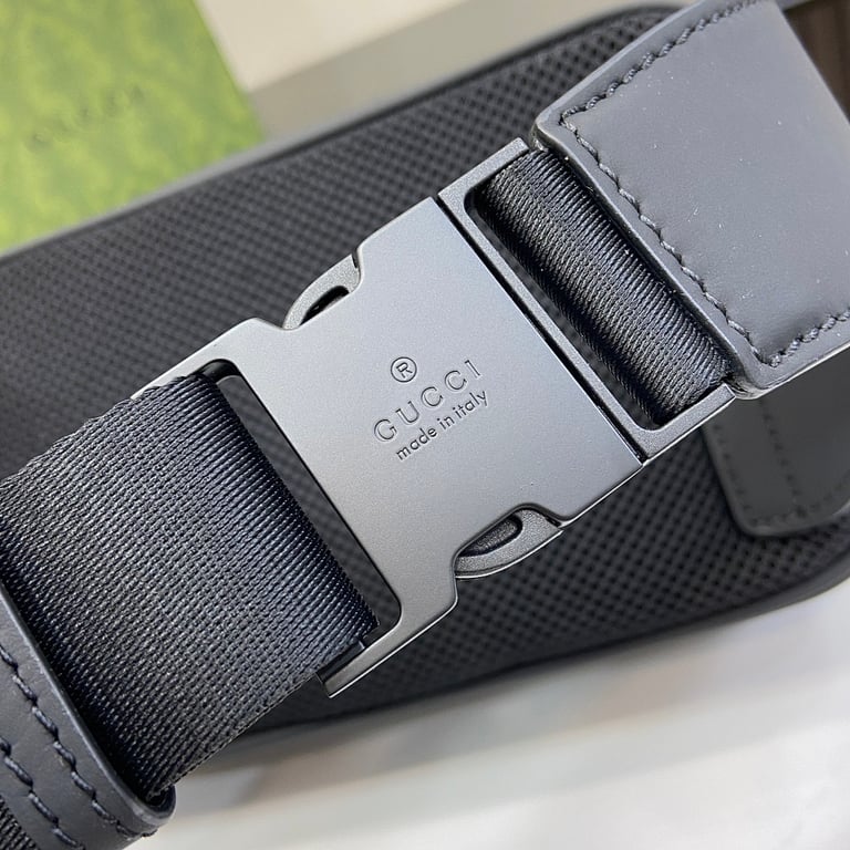 Gucci GG Embossed Belt Bag Black - 4