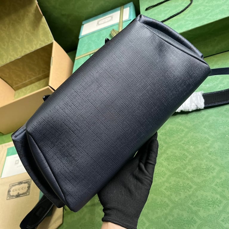 Gucci Ophidia GG Supreme Backpack Blue Black - 8